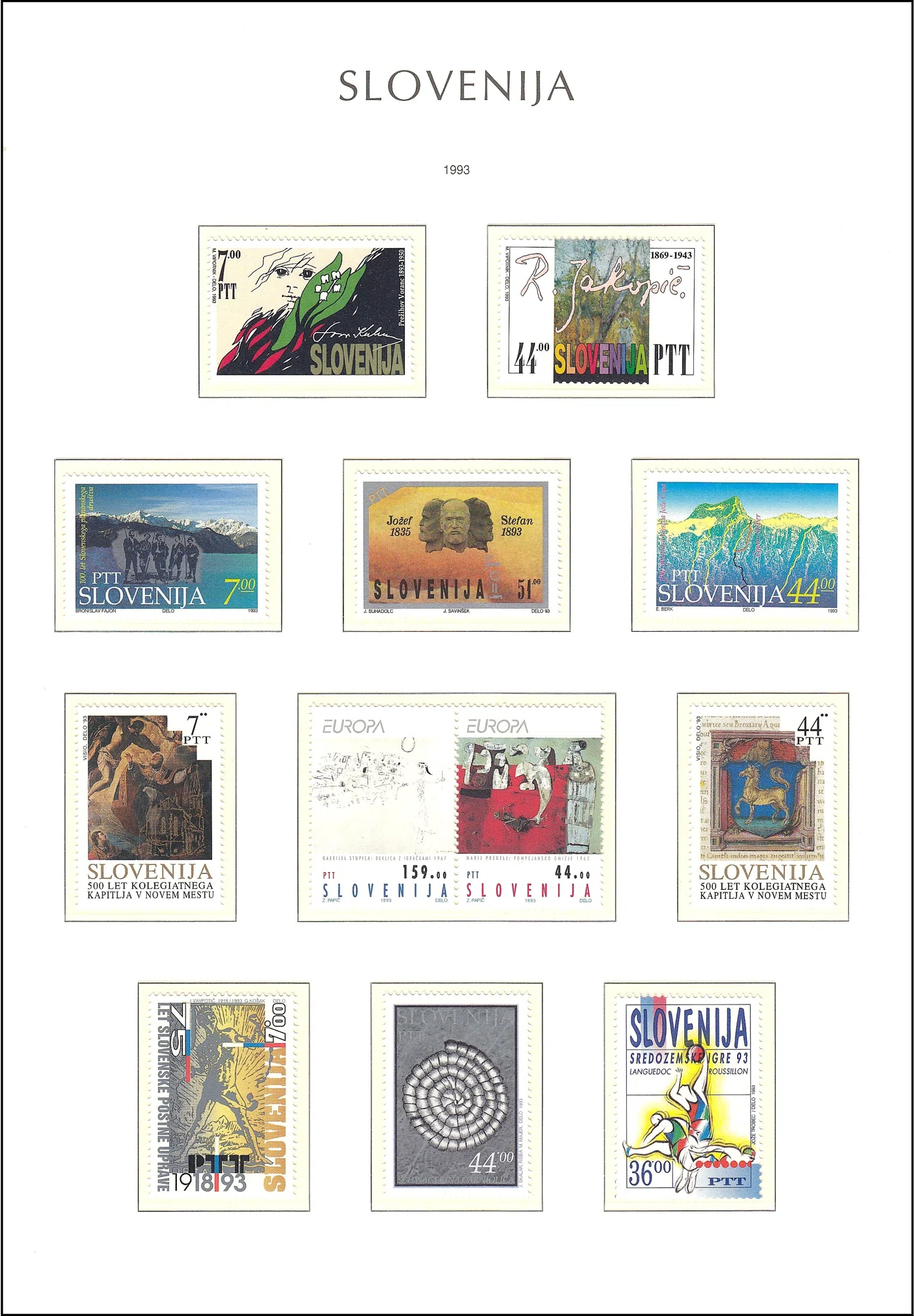 SLOVENIJA 1993 - 1994